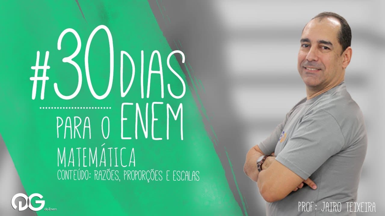 Thumbnail: Matemática - Escalas, Proporções e Razões
