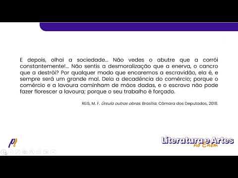 Thumbnail da aula: ENEM 2022 - Século XIX | Inscrito na estética romântica da literatura brasileira, o conto...
