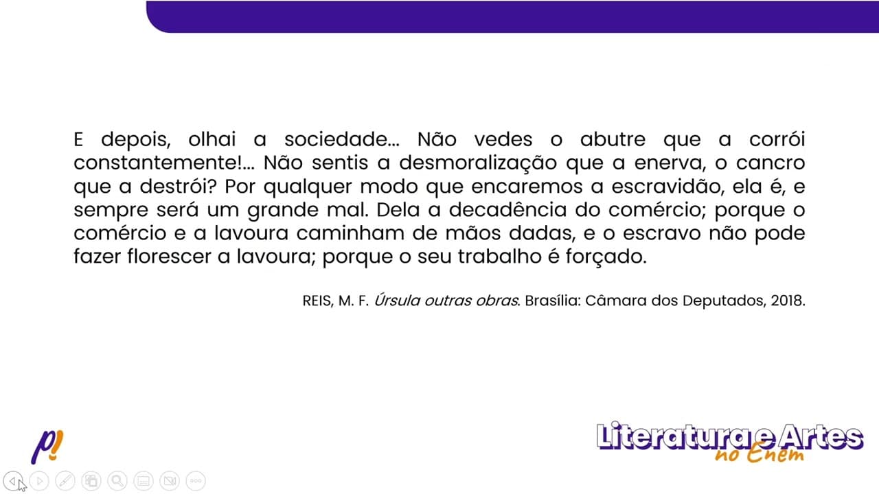 Thumbnail: ENEM 2022 - Século XIX | Inscrito na estética romântica da literatura brasileira, o conto...
