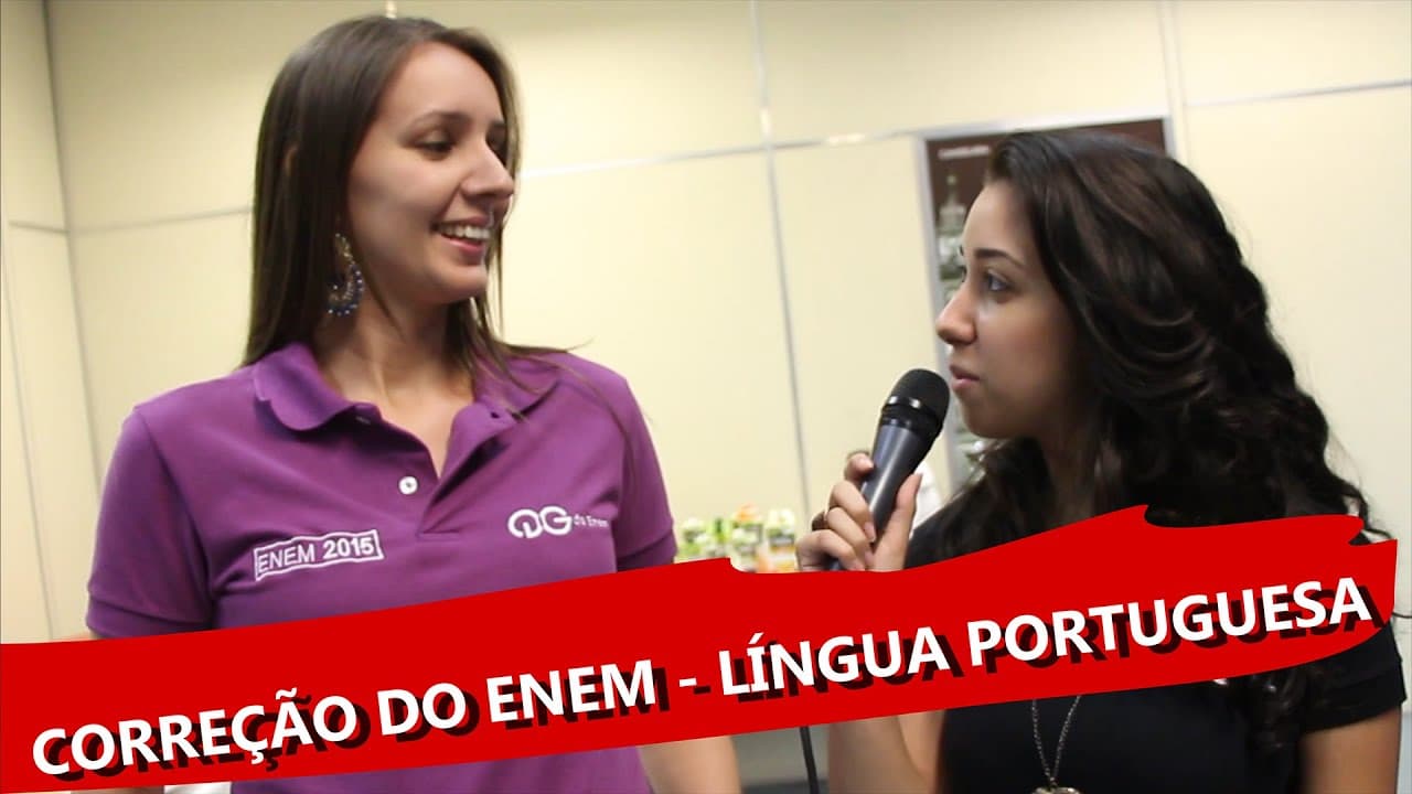 Thumbnail: Correção do Enem 2015 - Língua Portuguesa