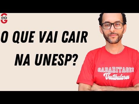 Thumbnail da aula: O que vai cair na PROVA de Geografia da UNESP?