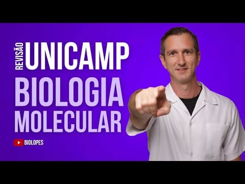 Thumbnail da aula: UNICAMP 2023 - Como uso da biotecnologia, pesquisadores podem ligar a GFP a outras proteínas