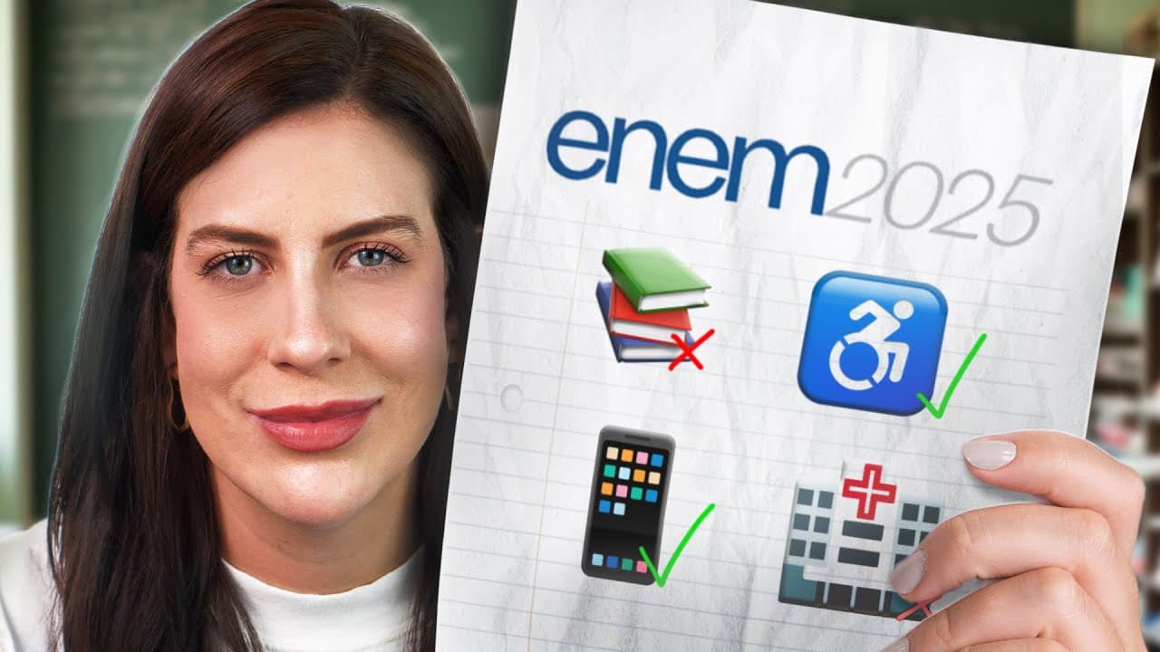 Thumbnail: POSSÍVEIS TEMAS DA REDAÇÃO DO ENEM 2025