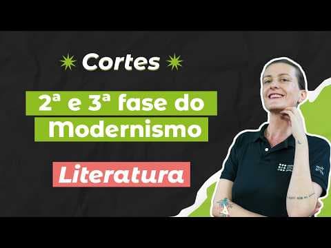 Thumbnail da aula: CORTES DOS AULÕES ENEM 2025: 2ª e 3ª fase do Modernismo | Literatura para o Enem | Camila Brambilla