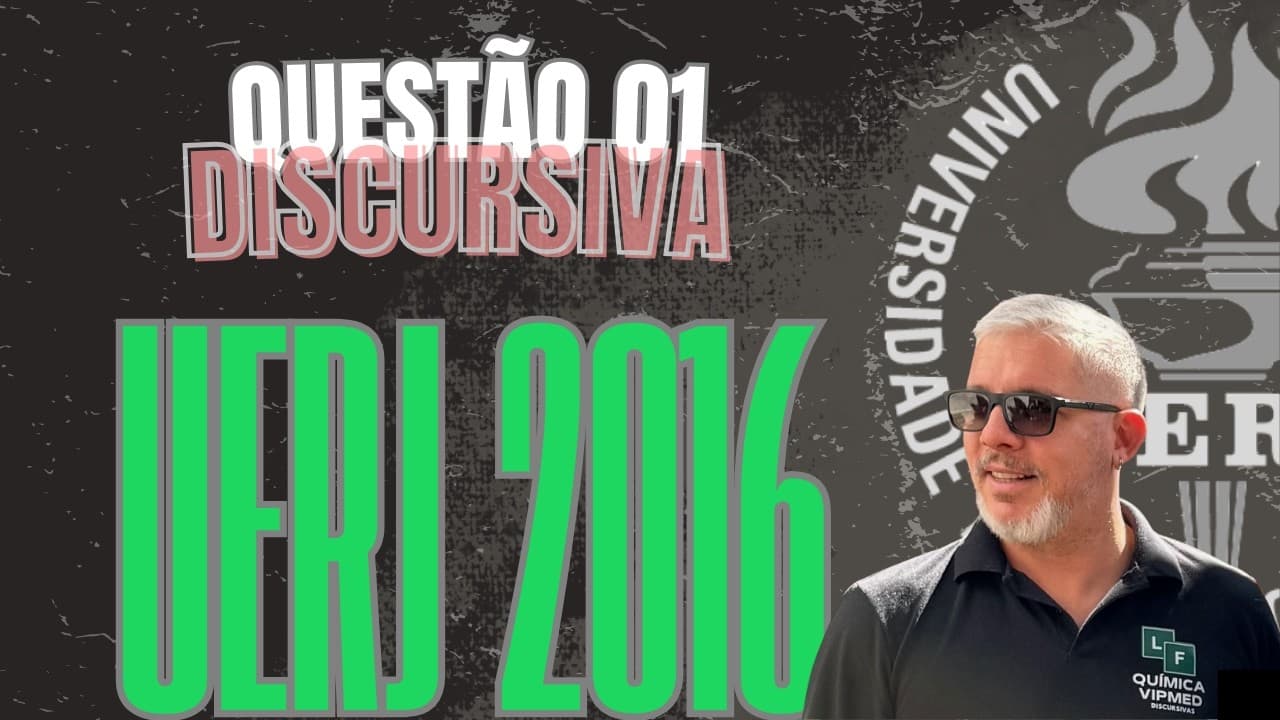 Thumbnail: UERJ 2016 ED Química Em algumas indústrias, a fumaça produzida pelo processo de queima de combustíve