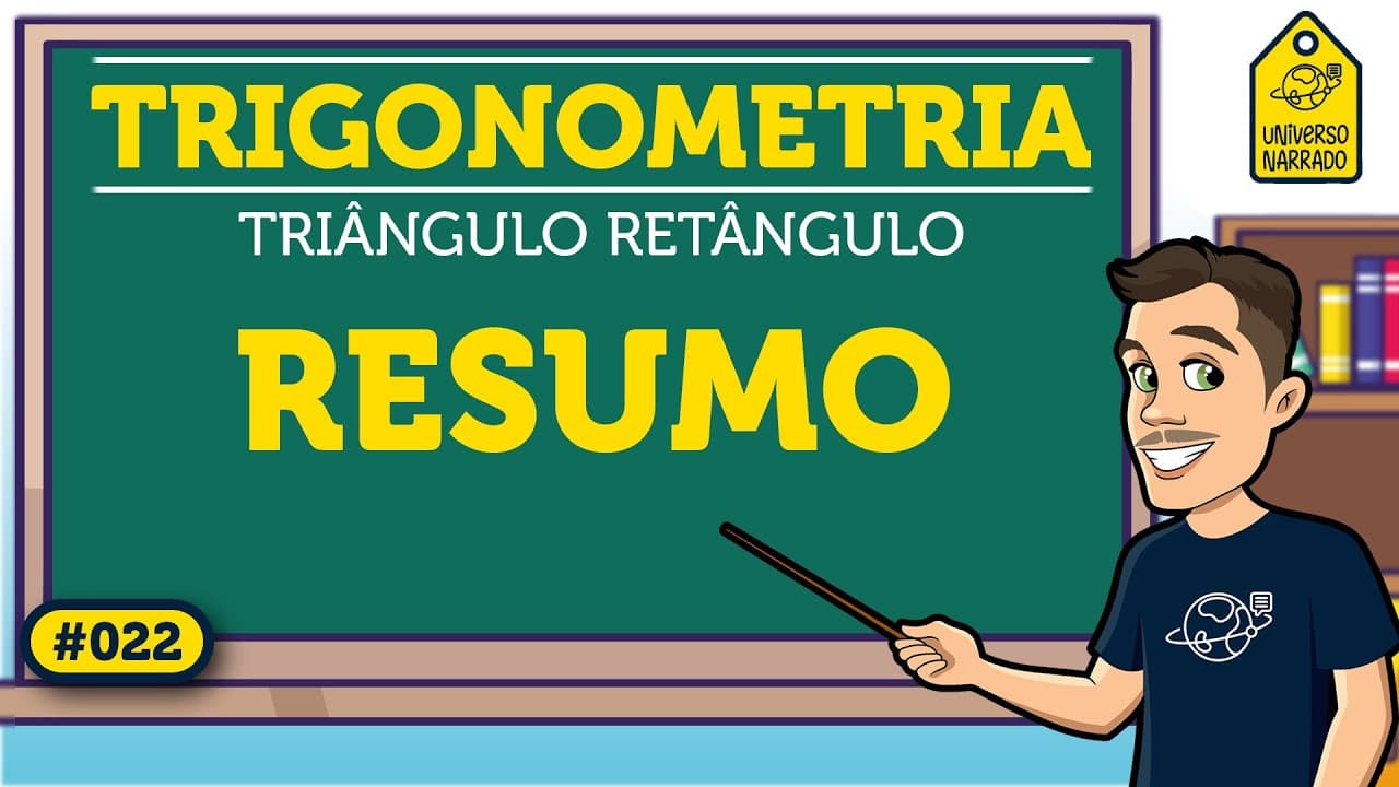 Thumbnail: Trigonometria no Triângulo Retângulo Resumo