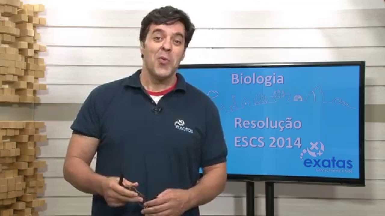 Thumbnail: Biologia: Resolução ESCS 2014 (parte 2)