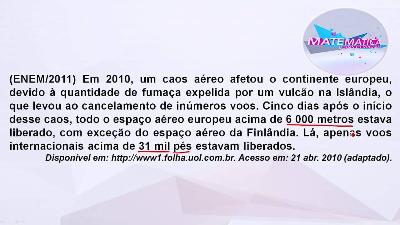 Thumbnail: Matemática: Unidades de medidas - ENEM | QG Resolve