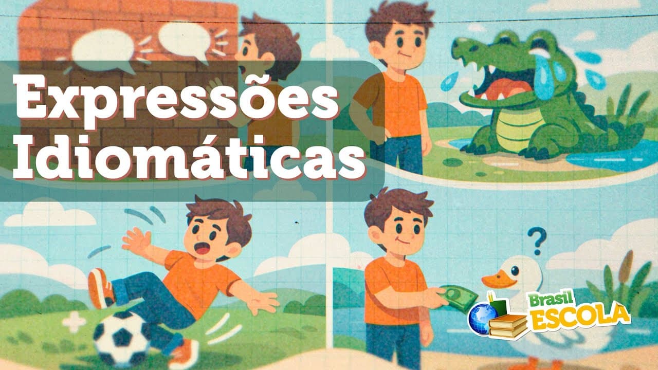 Thumbnail: Expressões idiomáticas - Brasil Escola