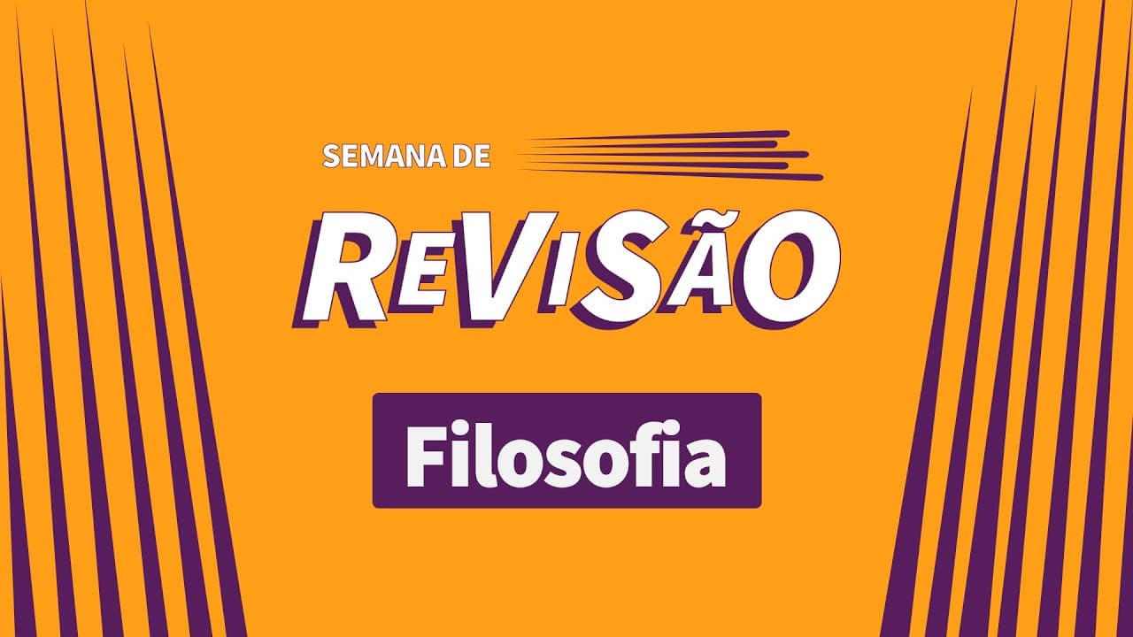 Thumbnail: Filosofia para o ENEM - Revisão teórica com exercícios de Filosofia