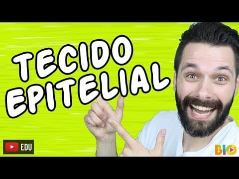 Thumbnail da aula: TECIDO EPITELIAL - HISTOLOGIA - Aula | Biologia com Samuel Cunha