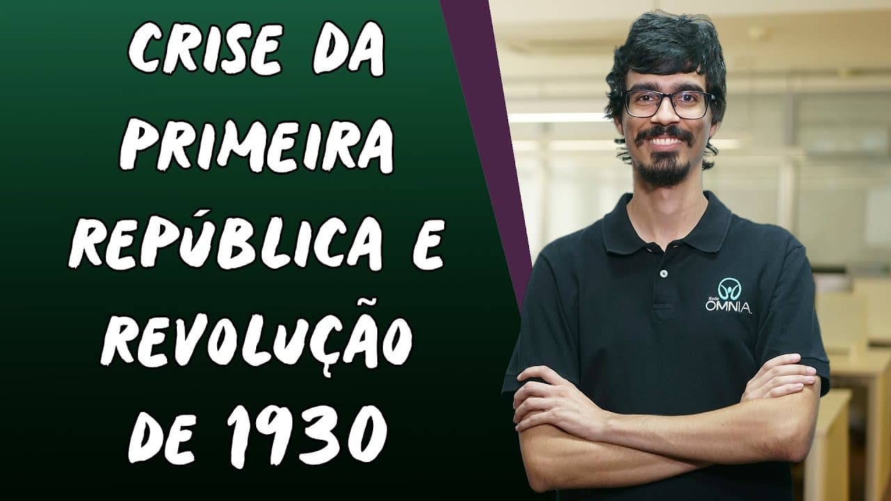 Thumbnail: Crise da Primeira República e Revolução de 1930 - Brasil Escola