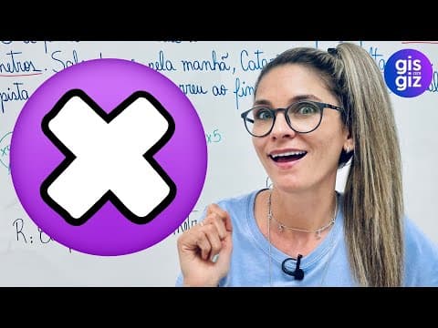 Thumbnail da aula: EXERCÍCIOS DE MULTIPLICAÇÃO \Prof. Gis/