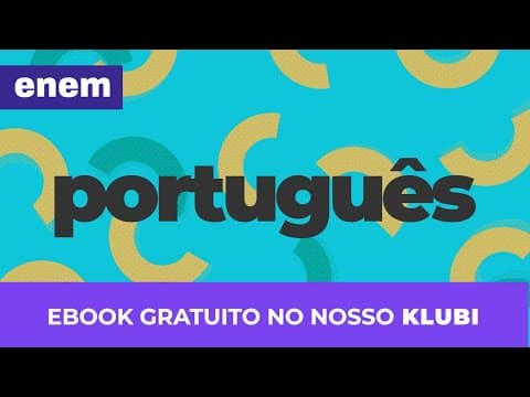 Thumbnail da aula: Português | Enem - Funções da Linguagem | CURSO GRATUITO