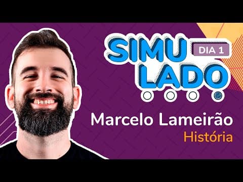 Thumbnail da aula: Resoluçao Simulado IV | História II | Prof. Lameirão