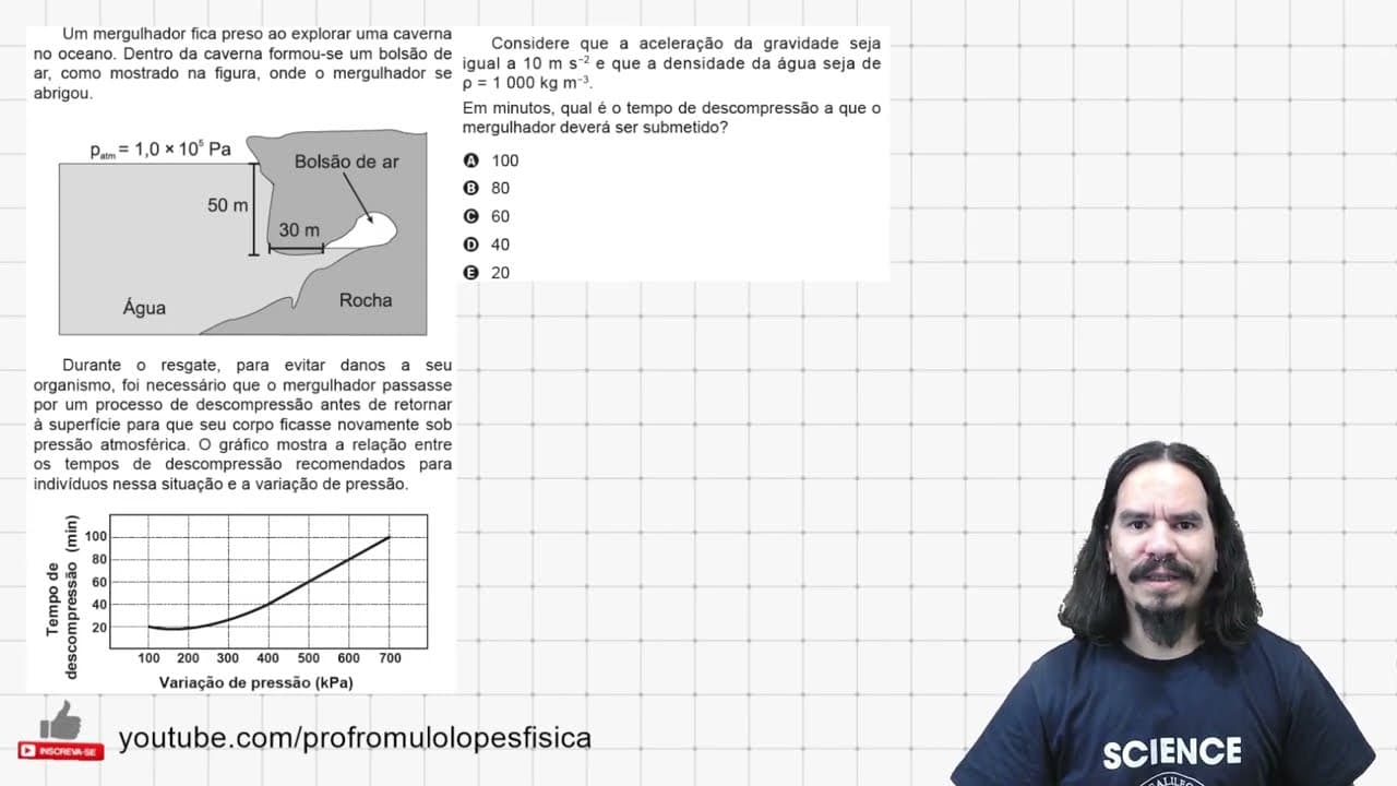 Thumbnail: ENEM 2020 - Questão 134 (caderno amarelo)