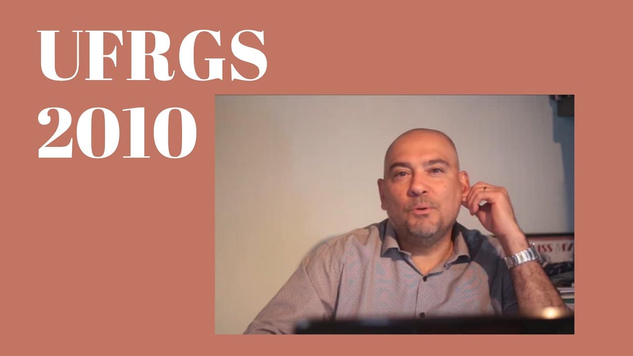 Thumbnail: Correção Prova UFRGS 2010