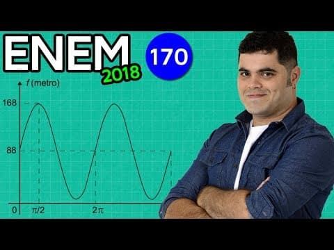 Thumbnail da aula: 🔥 ENEM 2018 Math 170 👉🏻 Trigonometry and Height of the High Roller Ferris Wheel