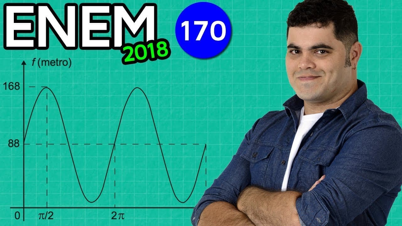 Thumbnail: 🔥 ENEM 2018 Math 170 👉🏻 Trigonometry and Height of the High Roller Ferris Wheel
