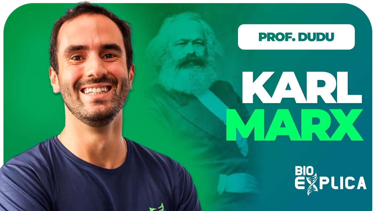 Thumbnail: Sociologia: Karl Marx | Prof. Dudu