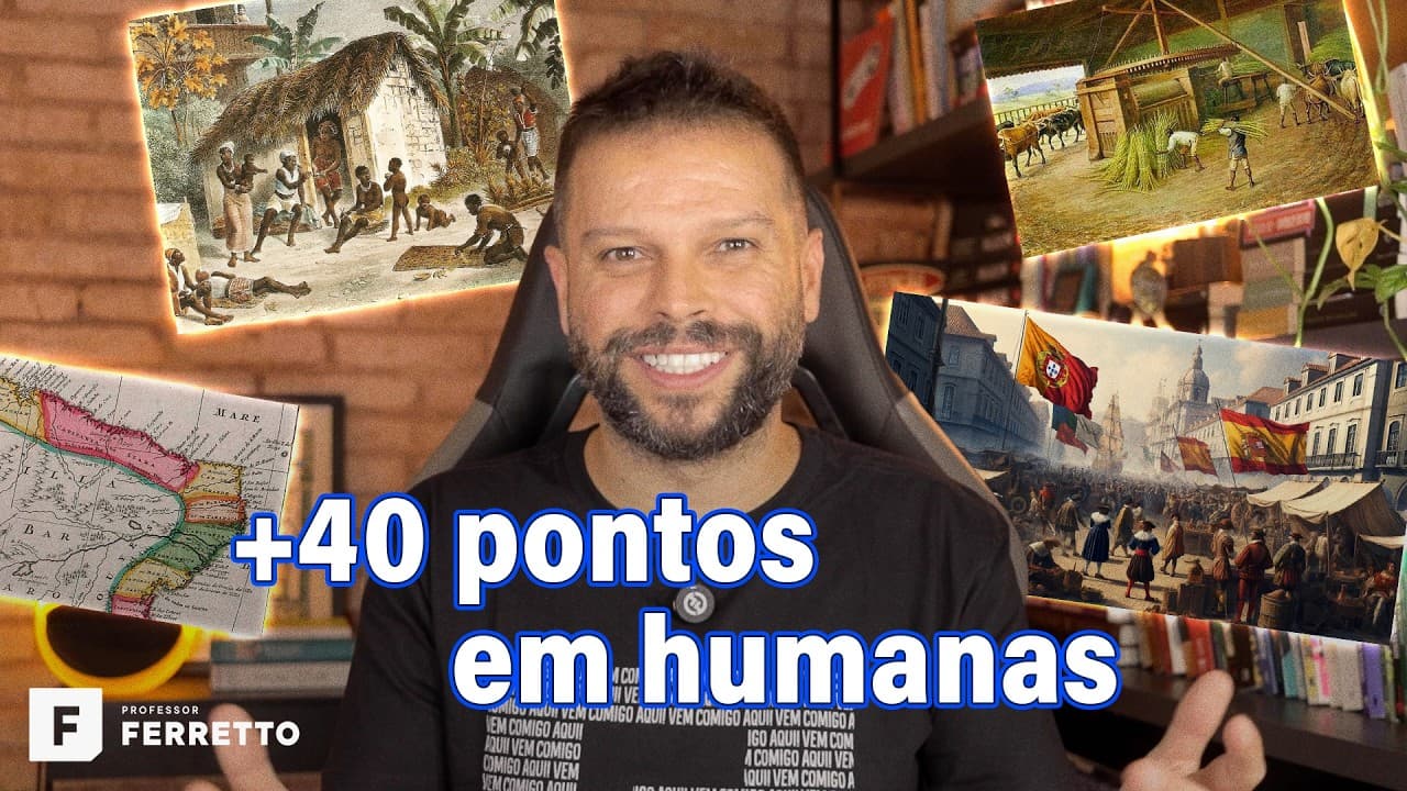 Thumbnail: Os padrões que o ENEM sempre cobra: Brasil Colônia