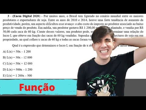 Thumbnail da aula: 3 - (Enem Digital 2020) - Por muitos anos, o Brasil tem figurado no cenário mundial entre os...