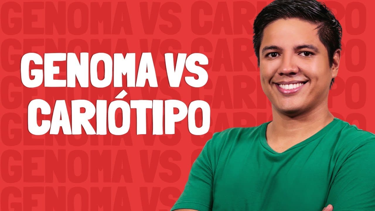 Thumbnail: Genoma VS Cariótipo - Prof. Kennedy Ramos.