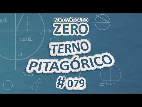 Thumbnail da aula: Matemática do Zero | Terno Pitagórico - Brasil Escola