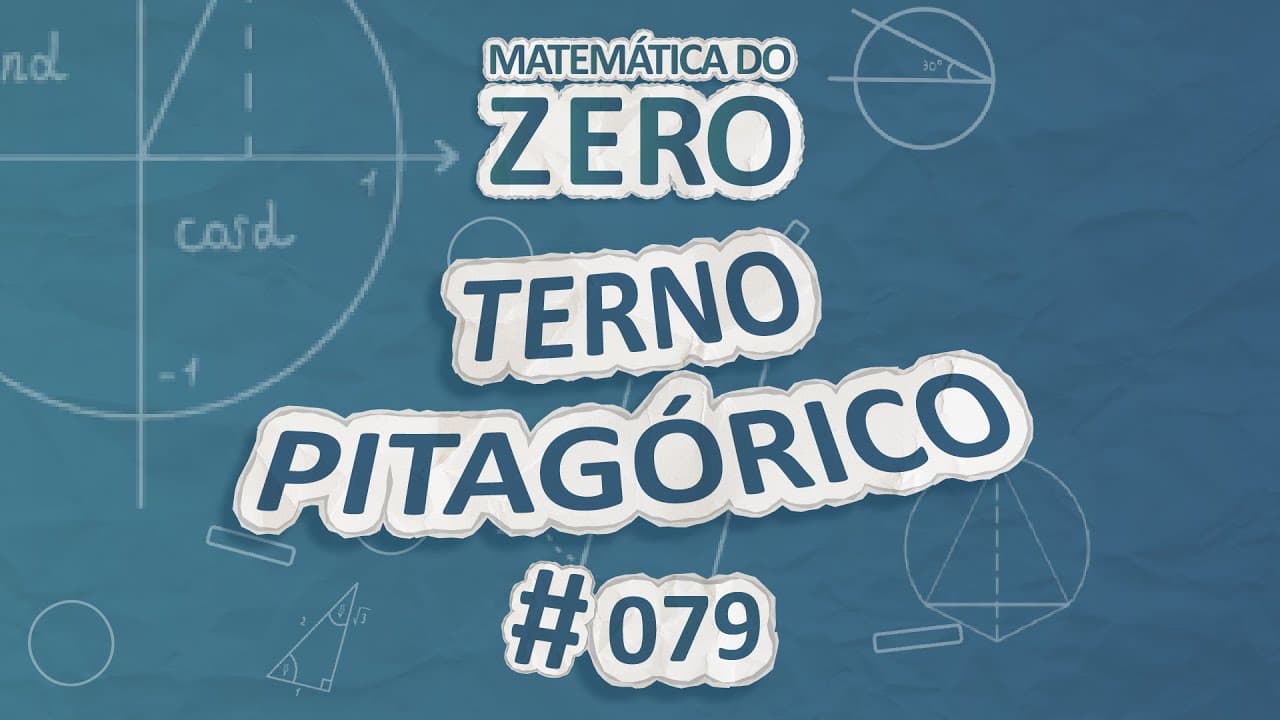 Thumbnail: Matemática do Zero | Terno Pitagórico - Brasil Escola