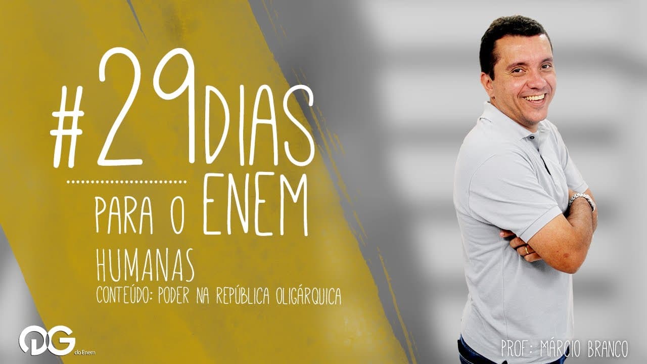 Thumbnail: História - Poder na República Oligárquica - ENEM | 29 Dias