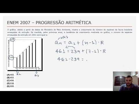 Thumbnail da aula: ENEM 2007  - PROGRESSÃO ARITMÉTICA #1