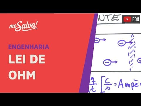 Thumbnail da aula: Me Salva! CRC01 - Introdução ao curso e Lei de Ohm