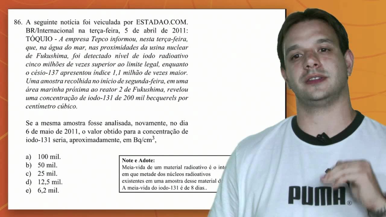 Thumbnail: Física - FUVEST 2012