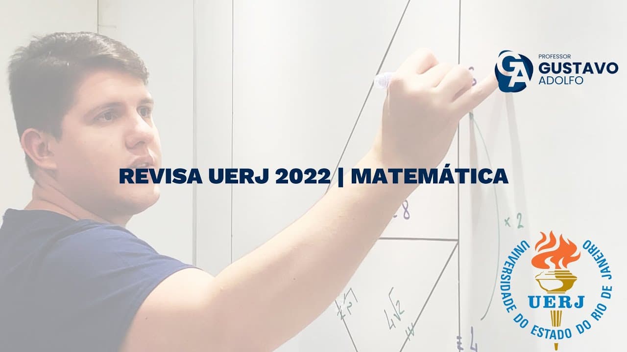 Thumbnail: Revisa UERJ 2022 | MATEMÁTICA