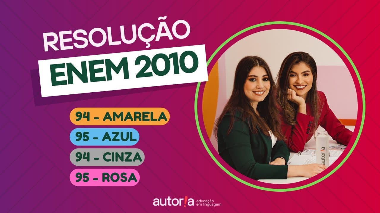 Thumbnail: Enem 2010 - Autoria Linguagem - Questão 94 (Espanhol) | Linguagens, prova amarela