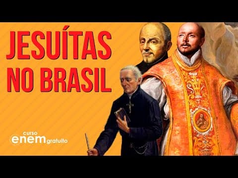 Thumbnail da aula: JESUÍTAS NO BRASIL | MISSÕES JESUÍTICAS. Resumo de História Enem. Professora Ana Cristina Peron