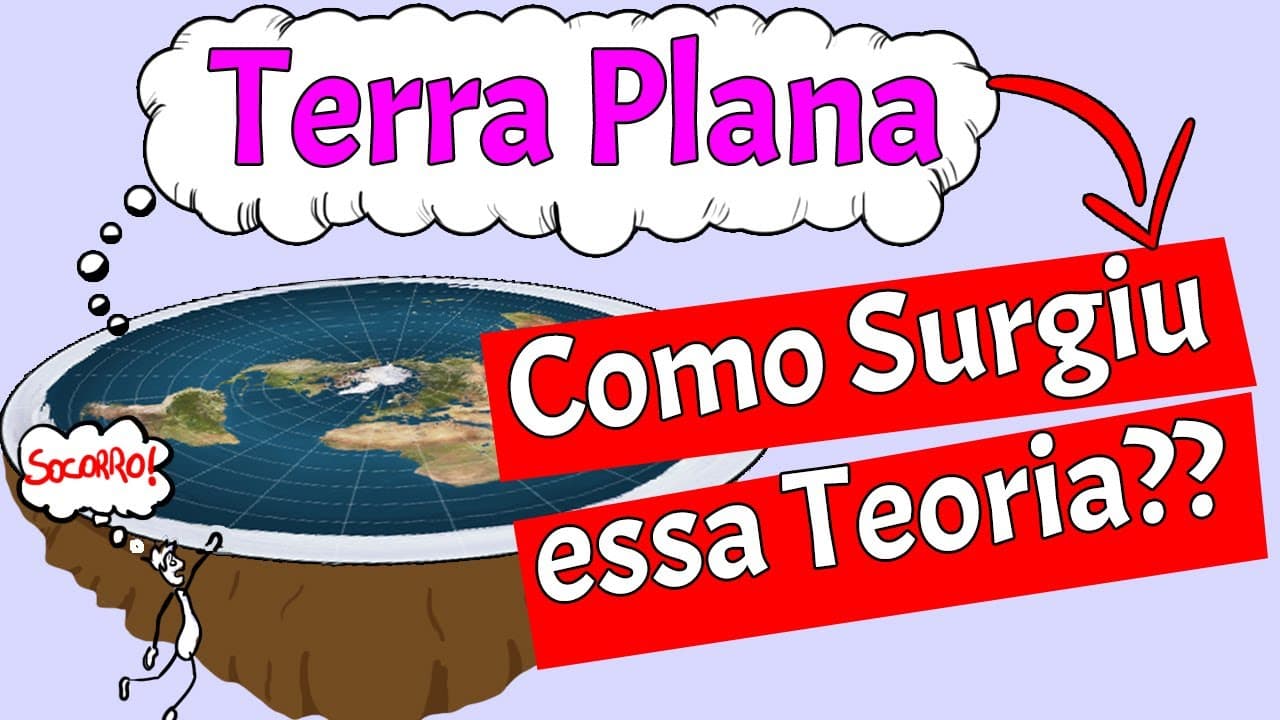 Thumbnail: Terra Plana - Quando começou essa Teoria da Conspiração?