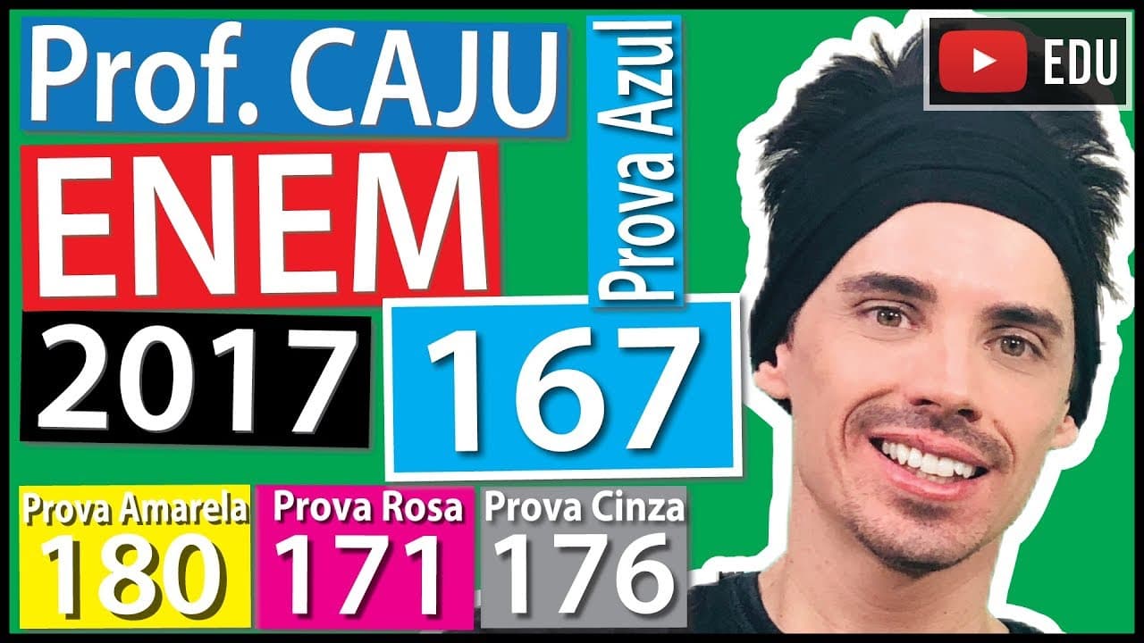 Thumbnail: [ENEM 2017] 167 📘 GEOMETRIA ESPACIAL Para decorar uma mesa de festa infantil, um chefe de cozinha