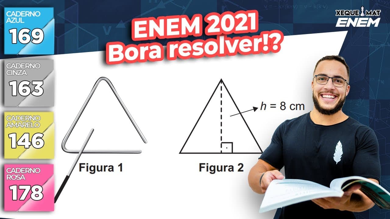 Thumbnail: 🟣 Questão 169 - Caderno Azul | Trigonometria | MATEMÁTICA ENEM 2021