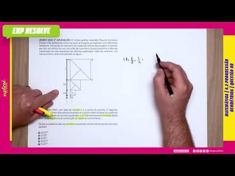 Thumbnail da aula: O ARTISTA GRÁFICO HOLANDÊS MAURITS CORNELIUS ESCHER CRIOU BELÍSSIMAS(...) | PROGRESSÃO GEOMÉTRICA