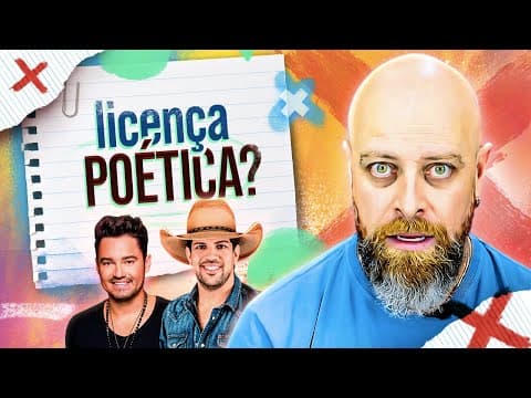 Thumbnail da aula: Professor REAGE a MÚSICAS com ERROS DE PORTUGUÊS #ReageProfe | Professor Noslen