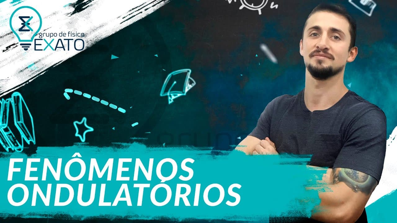 Thumbnail: RESOLVIDA - (UFSC - 2004) A figura representa dois pulsos de onda, inicialmente separados por 6,0...