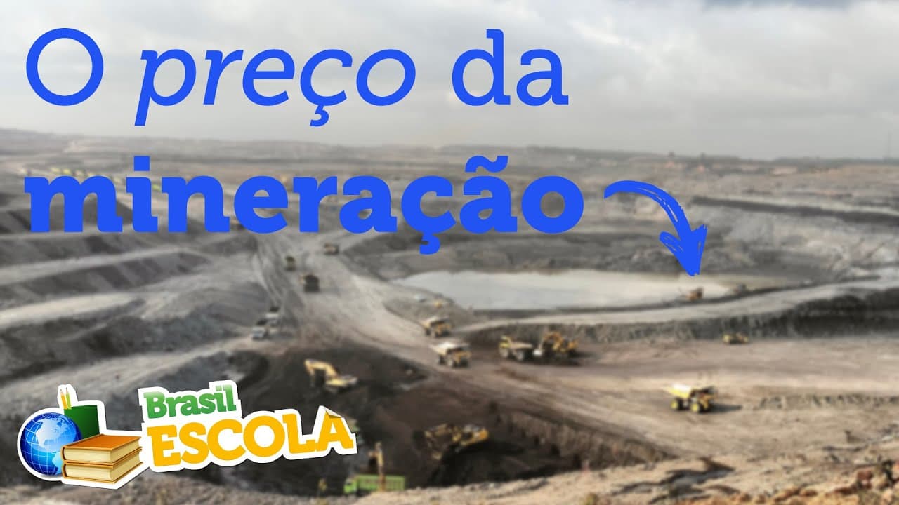 Thumbnail: Impactos ambientais causados pela mineração - Brasil Escola