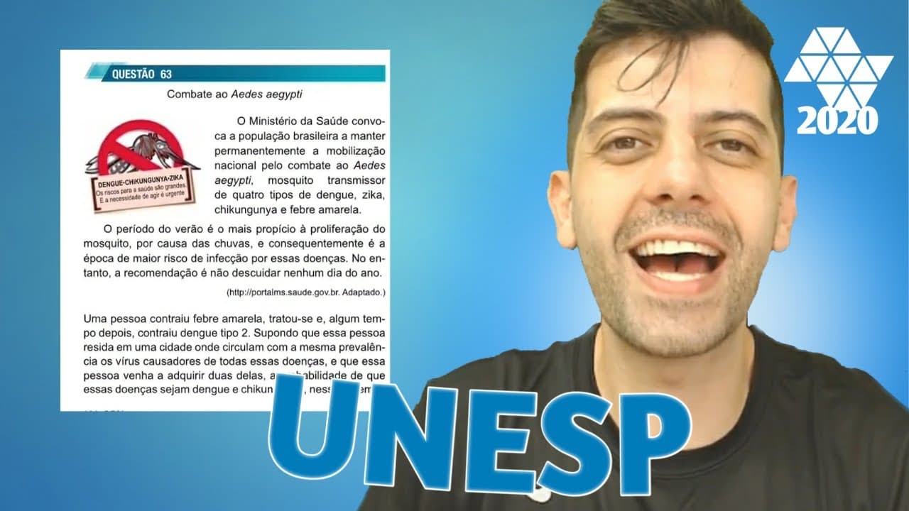 Thumbnail: UNESP 2020 - Q63 Mat - Combate ao Aedes aegypti