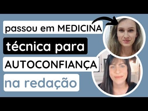 Thumbnail da aula: Redação do Enem: Como ter autoconfiança?