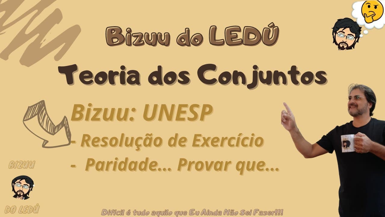Thumbnail: UNESP - Resolução Exercício sobre Paridade - Segunda Fase