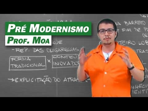 Thumbnail da aula: Literatura - Pré Modernismo