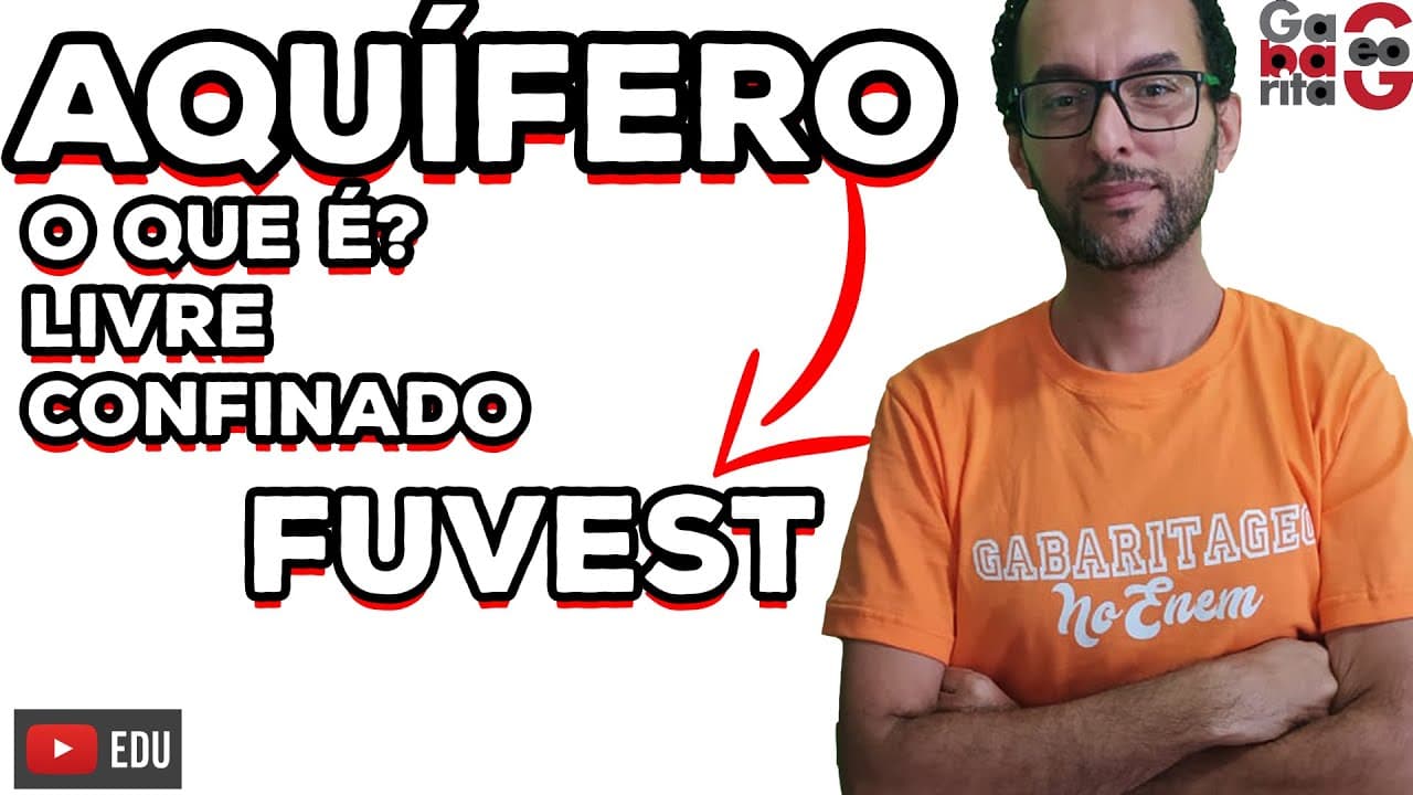 Thumbnail: 💧 O que é AQUÍFERO? | GEOGRAFIA | FUVEST |