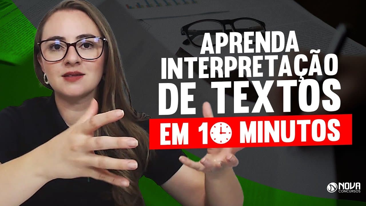 Thumbnail: Interpretação e Compreensão Textual para Concursos