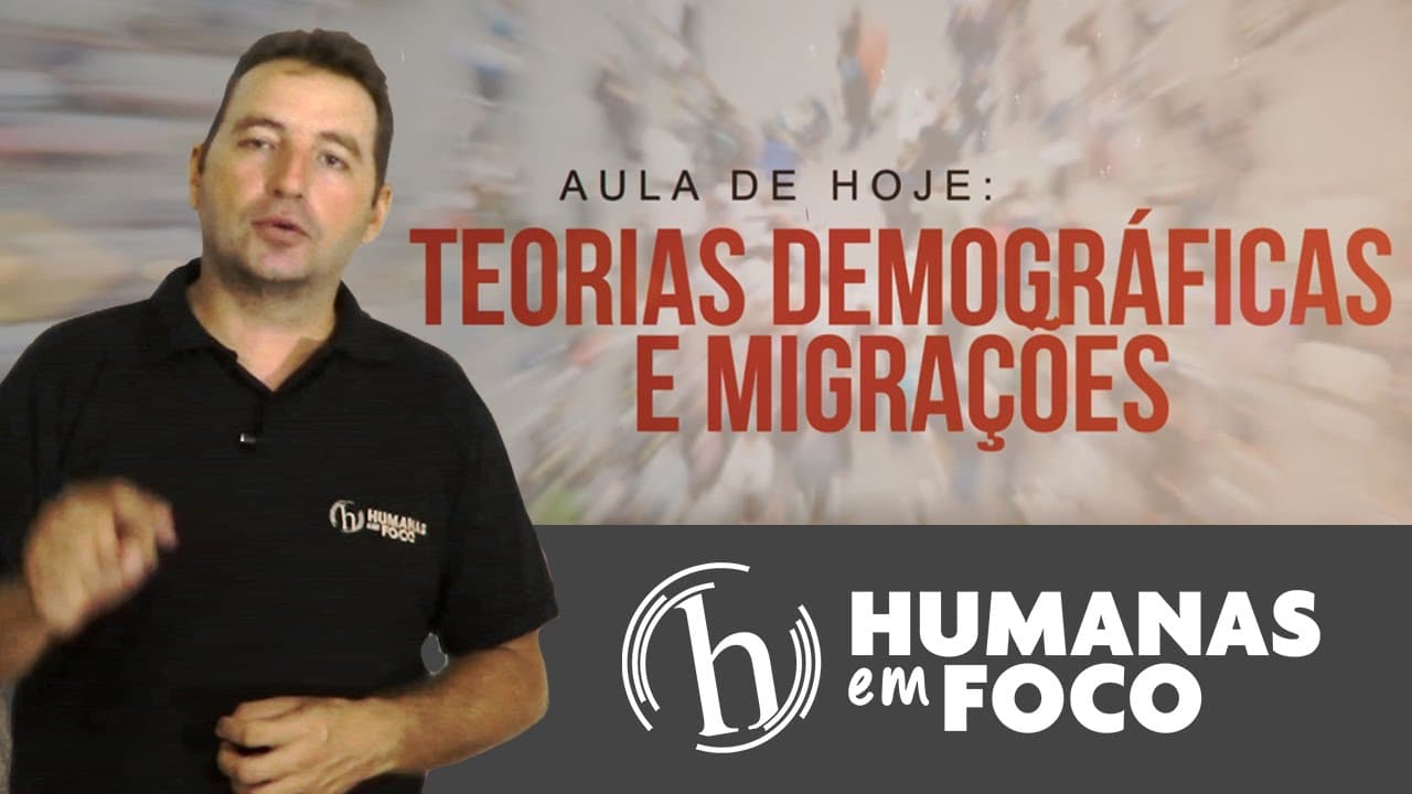 Thumbnail: Geografia - Aula 05 - Teorias demográficas e migrações